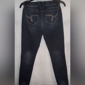 YMA Wanna Betta Butt Size 8 Med/ Dark Blue Cute!